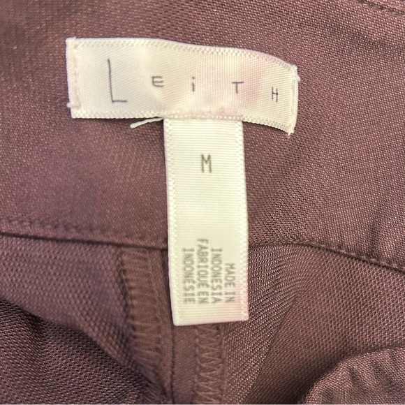 LEITH Tie Waist Wide Leg Crop Pant - Picture 6 of 6